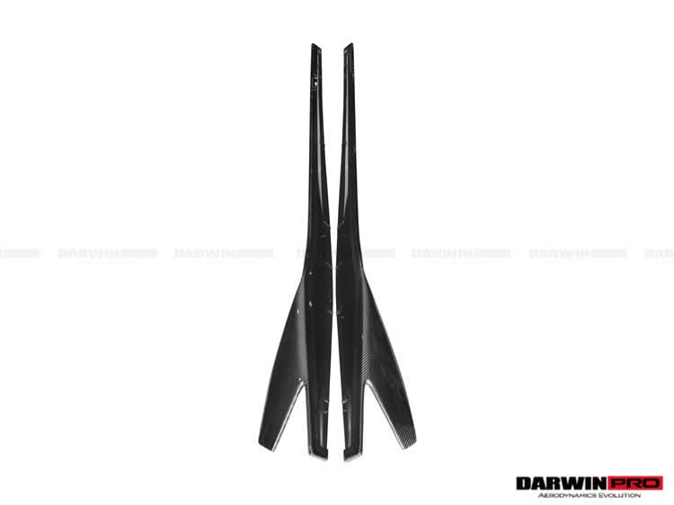 2011-2016 Lamborghini Aventador LP700 Coupe Roadster BKSS Style Carbon Fiber Side Skirts Under Board