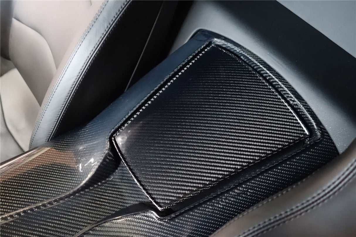 2011-2016 Lamborghini Aventador LP700 LP720 LP750 SV Coupe Roadster Carbon Fiber Center Console Storage Shelf Cover Repalce