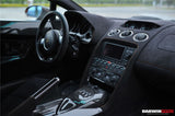 2004-2014 Lamborghini Gallardo OEM Style Carbon Fiber Center Console
