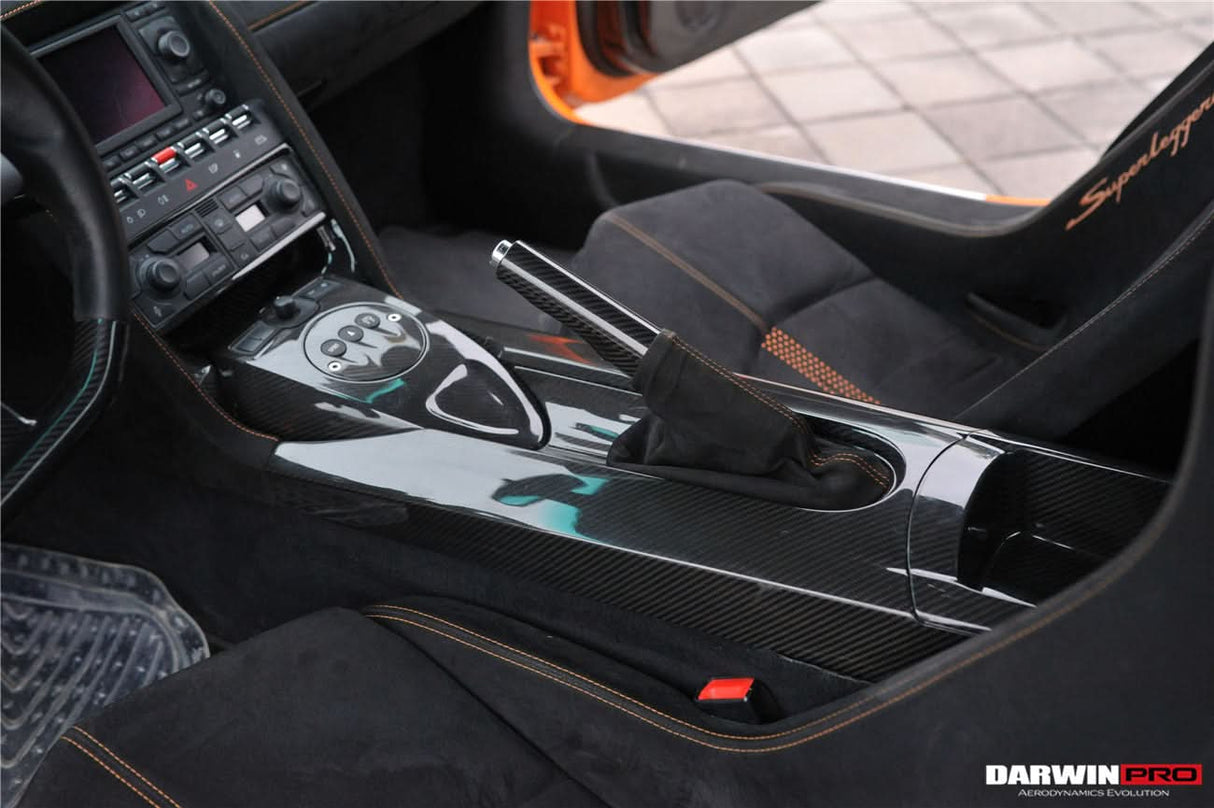 2004-2014 Lamborghini Gallardo OEM Style Carbon Fiber Center Console