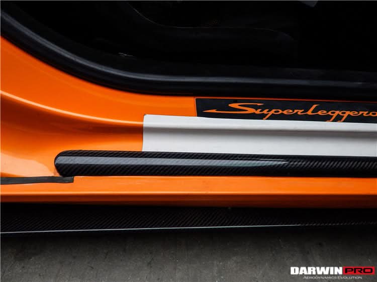 2004-2008 Lamborghini Gallardo Carbon Fiber Door Sills Steps Cover