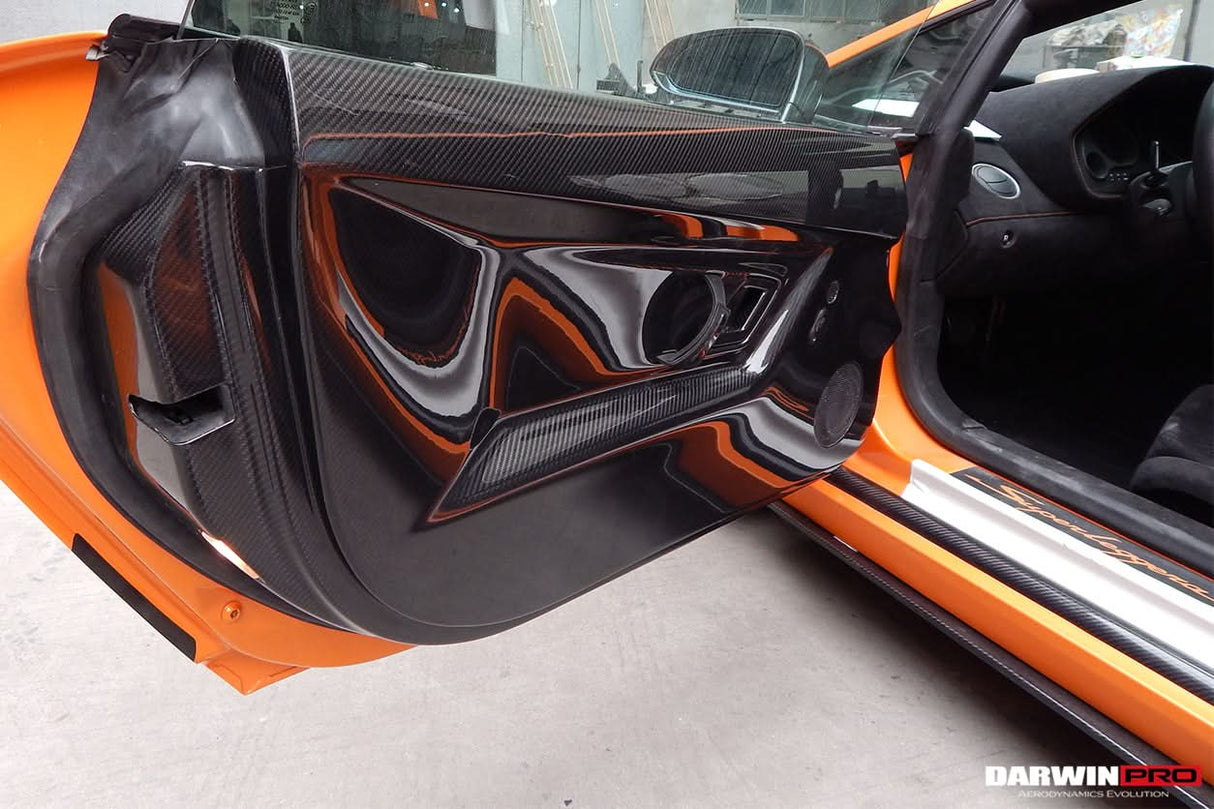 2004-2014 Lamborghini Gallardo Coupe Carbon Fiber Inner Door Panels