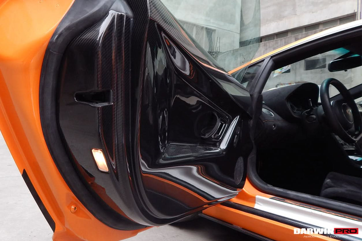 2004-2014 Lamborghini Gallardo Coupe Carbon Fiber Inner Door Panels