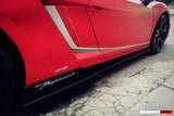 2004-2014 Lamborghini Gallardo LP570 Style Side Skirts