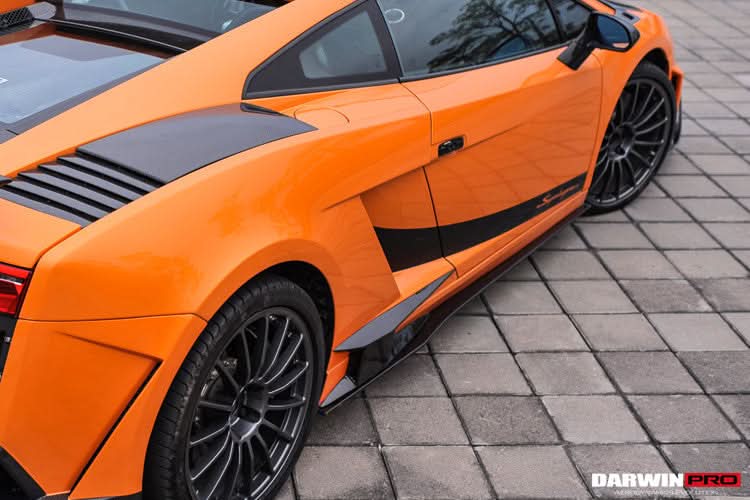 2004-2014 Lamborghini Gallardo LP570 Style Side Skirts