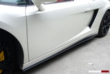 2004-2014 Lamborghini Gallardo LP570 Style Side Skirts