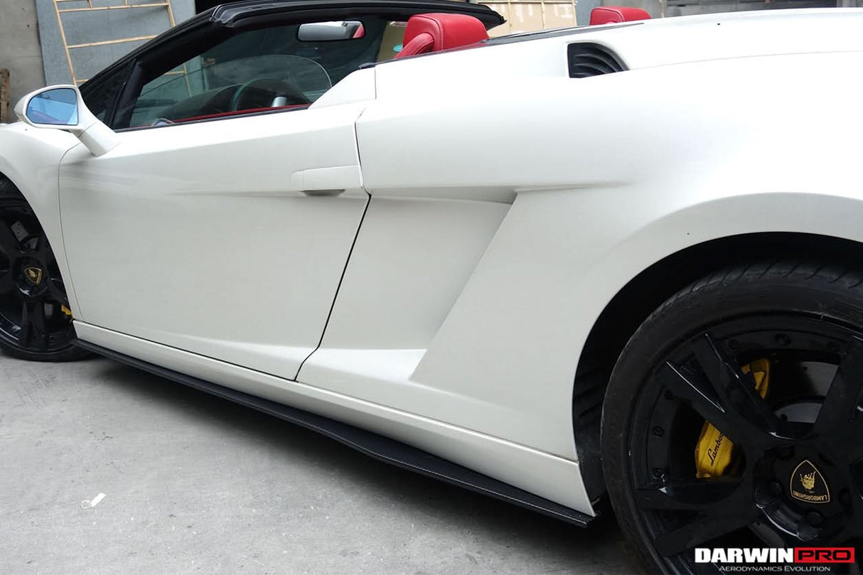 2004-2014 Lamborghini Gallardo LP570 Style Side Skirts