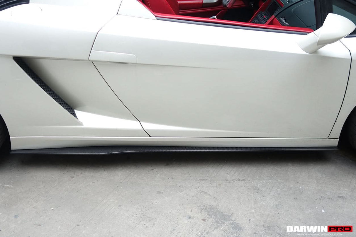 2004-2014 Lamborghini Gallardo LP570 Style Side Skirts