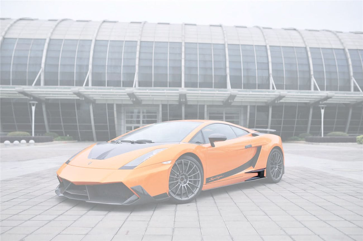 2004-2014 Lamborghini Gallardo BKSS Style Side Skirts Winglets