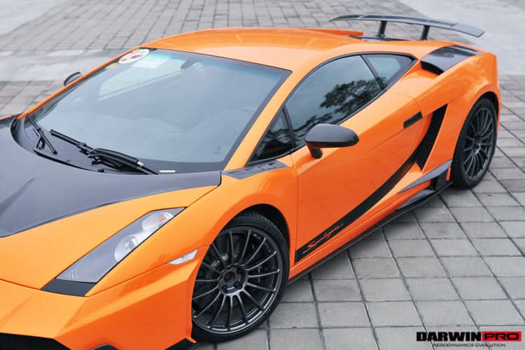 2004-2014 Lamborghini Gallardo BKSS Style Side Skirts Winglets