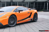 2004-2014 Lamborghini Gallardo BKSS Style Side Skirts Winglets
