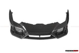 2015-2025 Lamborghini Huracan LP610 & LP580 & EVO & Tecnica EVO-4WD Style Partial Carbon Front Bumper