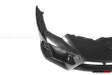 2015-2025 Lamborghini Huracan LP610 & LP580 & EVO & Tecnica EVO-4WD Style Partial Carbon Front Bumper
