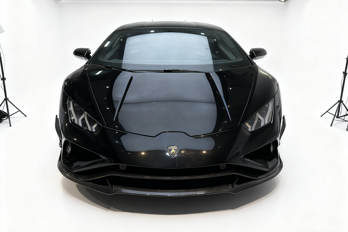2019-2025 Lamborghini Huracan EVO RWD Dry Carbon Front Lip - DarwinPRO (ADV2)