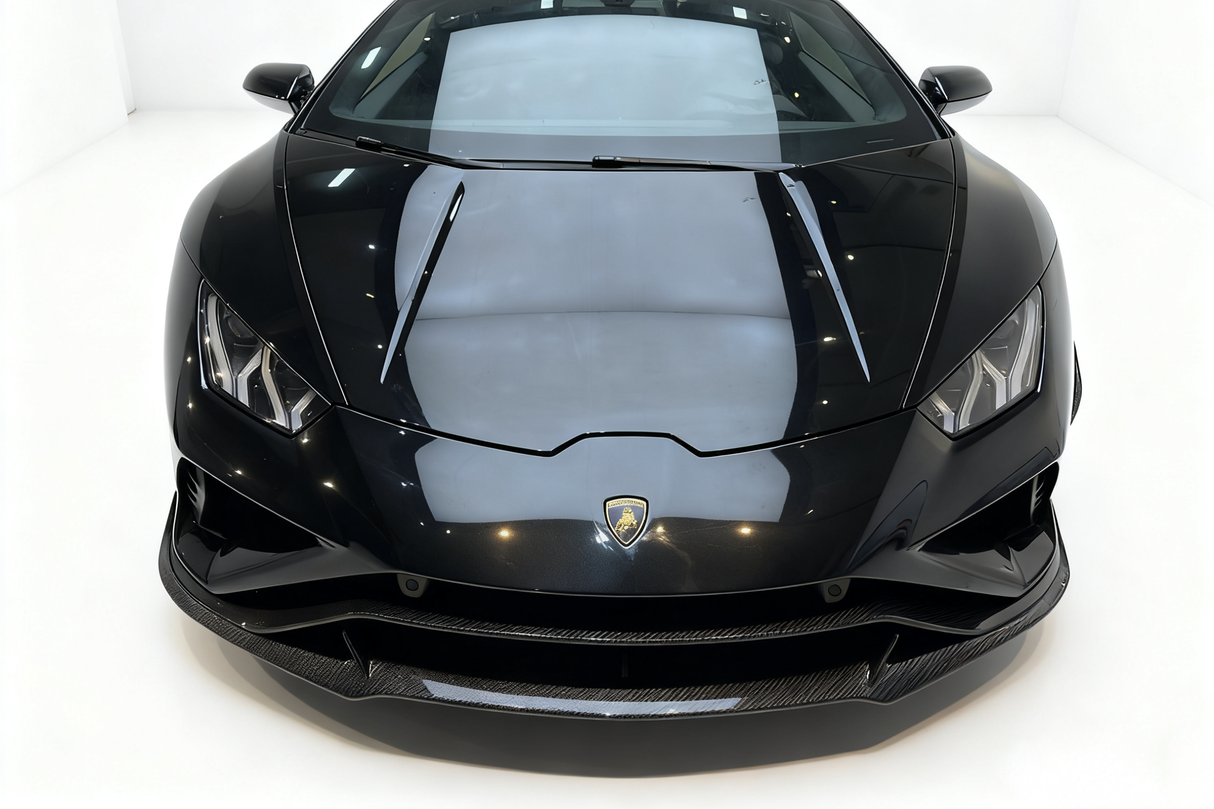 2019-2025 Lamborghini Huracan EVO RWD Dry Carbon Front Lip - DarwinPRO (ADV2)