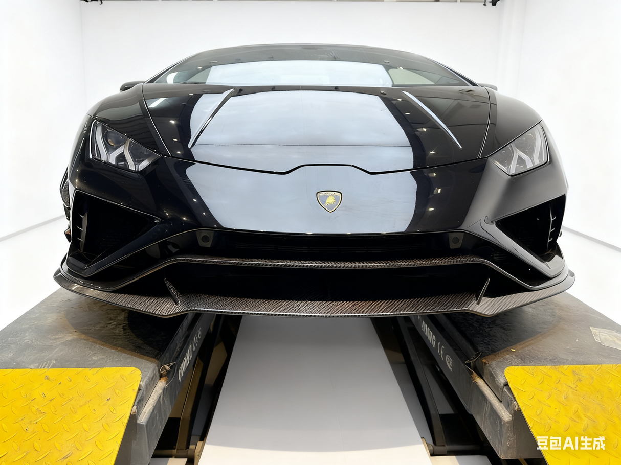 2019-2025 Lamborghini Huracan EVO RWD Dry Carbon Front Lip - DarwinPRO (ADV2)