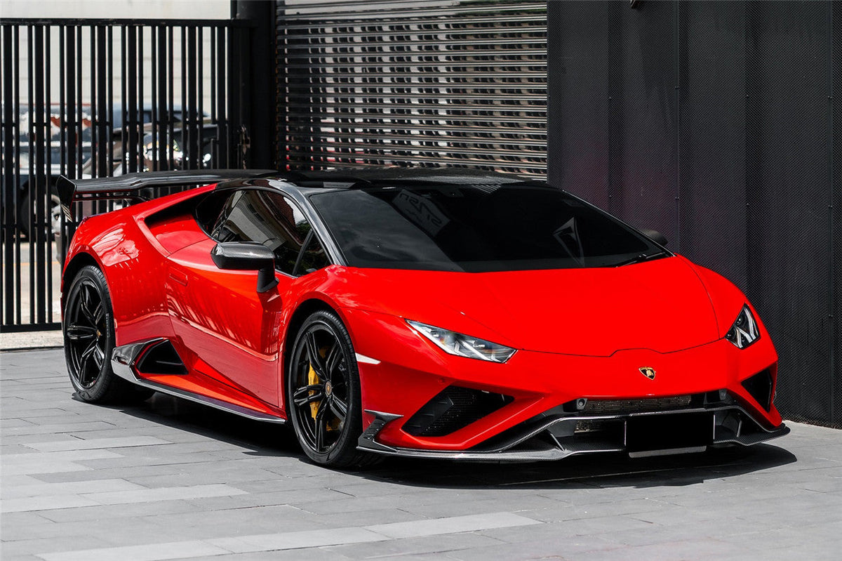 2019-2025 Lamborghini Huracan EVO RWD Dry Carbon Front Lip - DarwinPRO (ADV2)