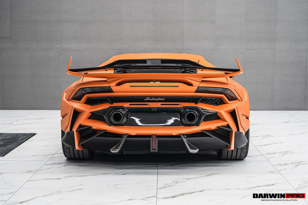 DarwinPRO 2019-2025 Lamborghini Huracan EVO & Tecnica BKSSII Style Rear Bumper