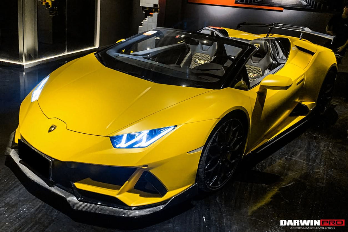 2019-2023 Lamborghini Huracan EVO 4WD OD Style Dry Carbon Front Lip