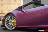 2019-2023 Lamborghini Huracan EVO OD Style Dry Carbon Side Skirts Under Board