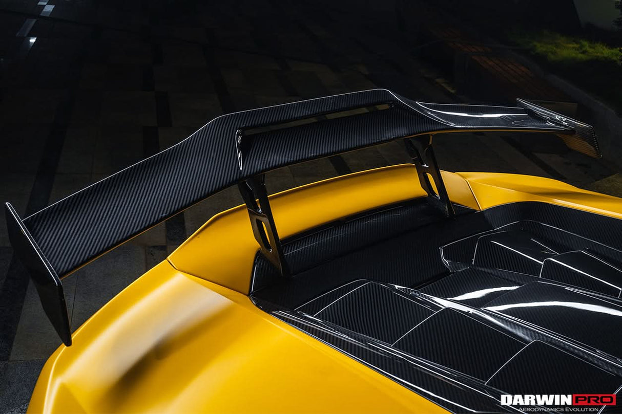 2019-2023 Lamborghini Huracan EVO Spyder OD Style Dry Carbon Engine Trunk Hood