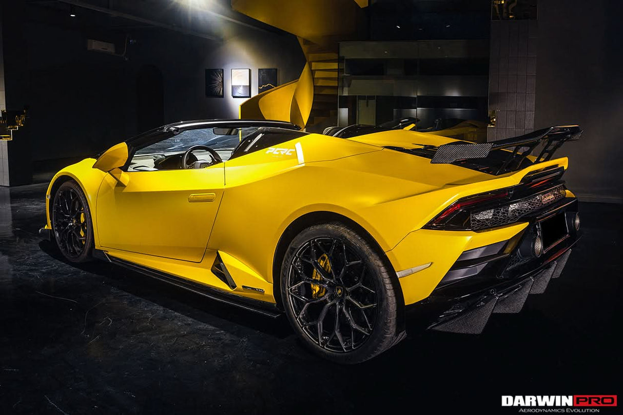 2019-2023 Lamborghini Huracan EVO OD Style Dry Carbon Trunk Spoiler Wing