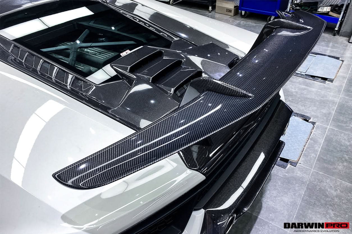 2015-2020 Lamborghini Huracan LP610 | LP580 Performante Style Carbon Fiber Spoiler Wing