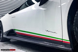 2015-2025 Lamborghini Huracan LP610 & LP580 & EVO & STO & Tecnica PEVO Style Side Skirts