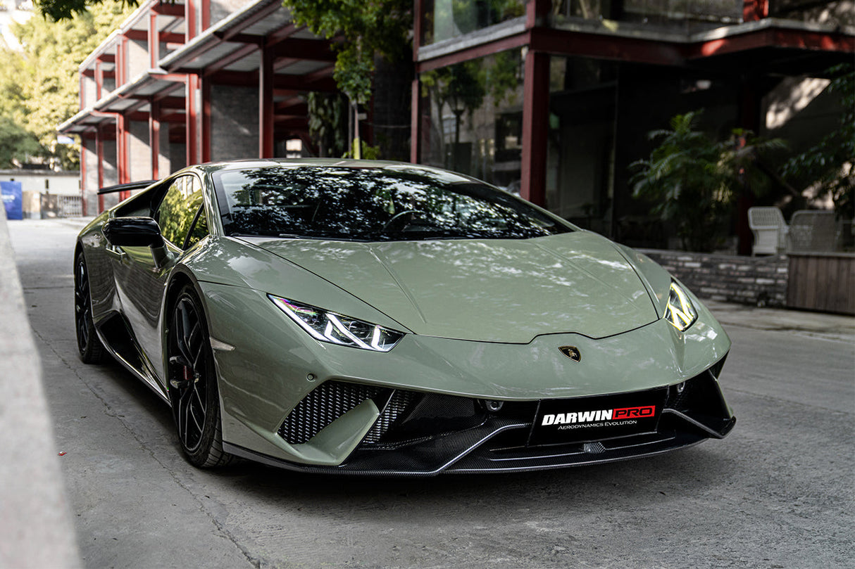 2015-2019 Lamborghini Huracan LP610 & LP580 Performante Style Partial Carbon Fiber Aero - Full Kit