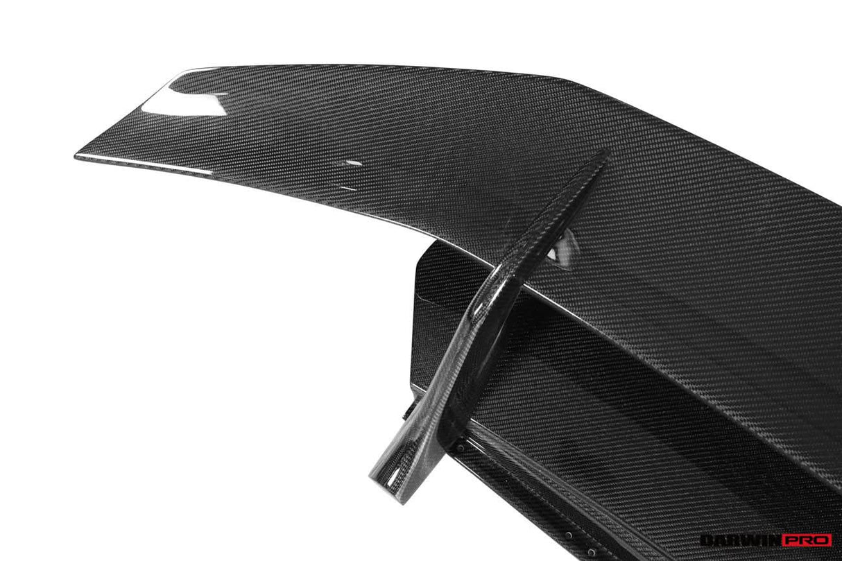 2015-2023 Lamborghini Huracan LP610 & LP580 & EVO Coupe Performante Style Carbon Fiber Spoiler Wing and Engine Hood