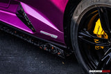 2019-2023 Lamborghini Huracan EVO OD Style Dry Carbon Side Skirts Under Board
