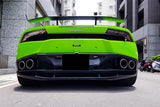 2015-2025 Lamborghini Huracan LP610 & LP580 & EVO & Tecnica AO Style Carbon Fiber Trunk Spoiler Wing