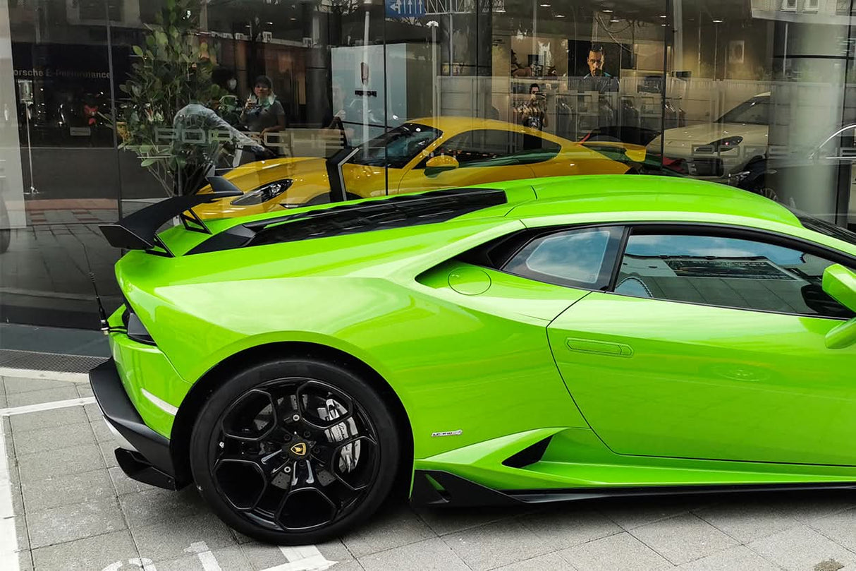 2015-2019 Lamborghini Huracan LP610&LP580 AO Style Carbon Fiber Side Skirts Under Board