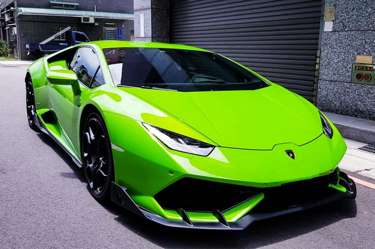 2015-2020 Lamborghini Huracan LP610 AO Style Carbon Fiber Front Lip