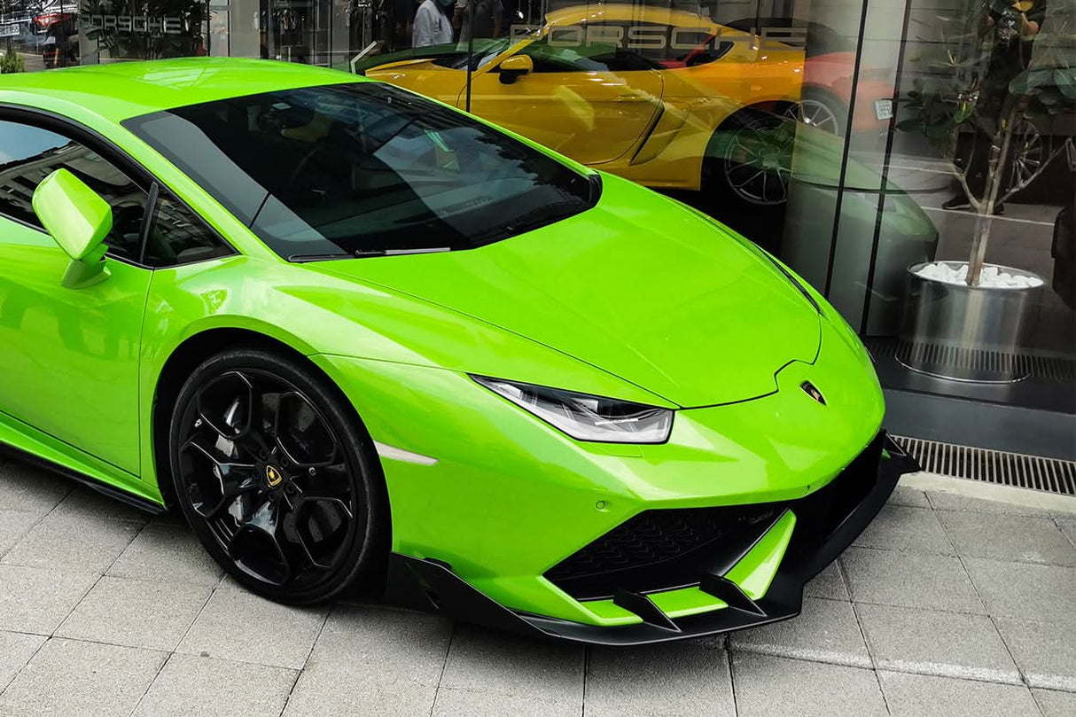2015-2020 Lamborghini Huracan LP610 AO Style Carbon Fiber Front Lip