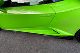 2015-2019 Lamborghini Huracan LP610&LP580 AO Style Carbon Fiber Side Skirts Under Board