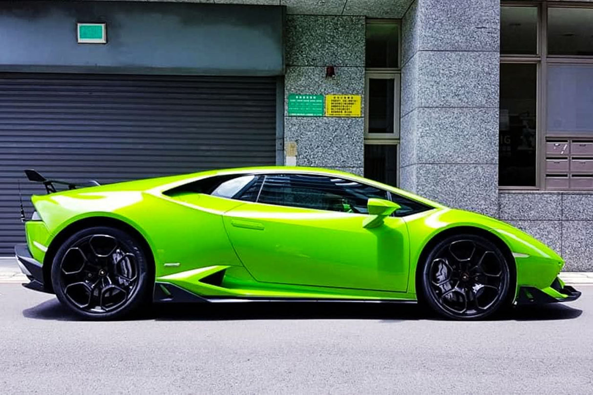 2015-2019 Lamborghini Huracan LP610&LP580 AO Style Carbon Fiber Side Skirts Under Board