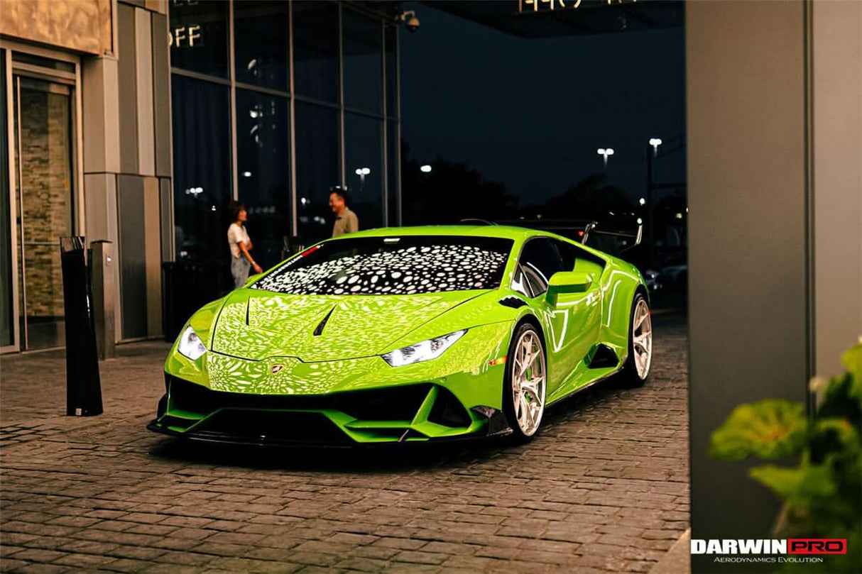 DarwinPRO 2019-2023 Lamborghini Huracan EVO 4WD ONLY BKSS Style Carbon Front Lip