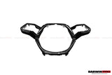 DarwinPRO 2015-2023 Lamborghini Huracan LP610 & LP580 & EVO Autoclave Carbon Fiber Center Steering Wheel Trim