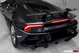 2015-2023 Lamborghini Huracan LP610 & LP580 & EVO Coupe Performante Style Carbon Fiber Spoiler Wing and Engine Hood