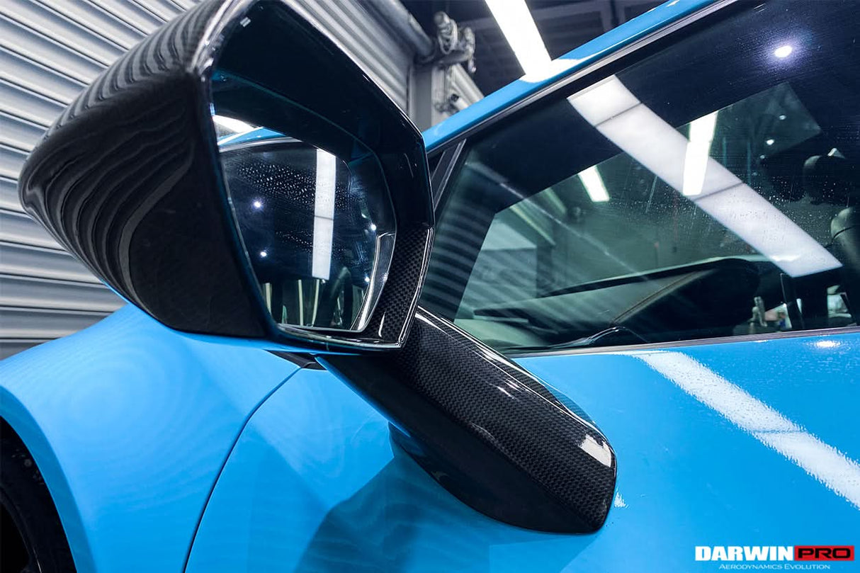 2015-2023 Lamborghini Huracan LP610 & LP580 & EVO & STO & PERFORMANTE Autoclave Carbon Fiber Mirror Housing Repalcement