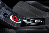 DarwinPRO 2015-2023 Lamborghini Huracan LP610 & LP580 & EVO Autoclave Carbon Fiber Center Console Border Trim
