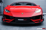 2019-2023 Lamborghini Huracan EVO 4WD ONLY BKSS Style Carbon Front Bumper Canards