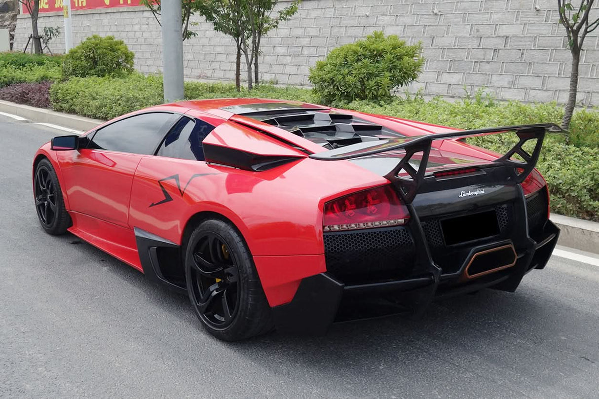 2001-2010 Lamborghini Murcielago SV Style Rear Bumper & Wing