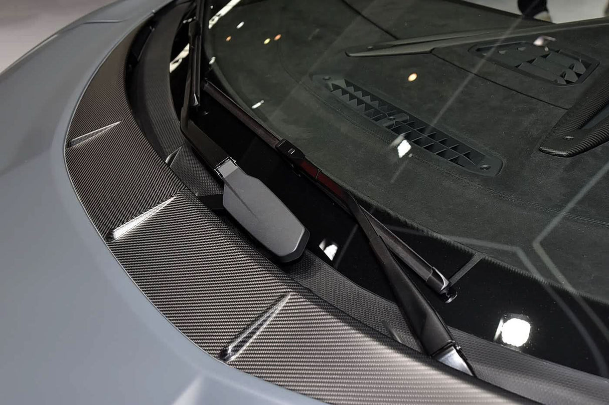 DarwinPRO 2023-UP Lamborghini Revuelto OE Style Autoclave Carbon Fiber Front Hood Trims