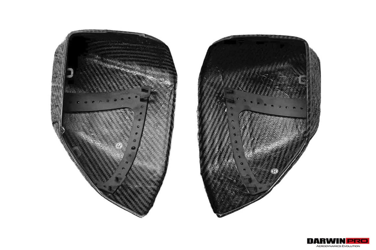 DarwinPRO 2023-UP Lamborghini Revuelto OE Style Autoclave Carbon Fiber Mirror Housing Replacement