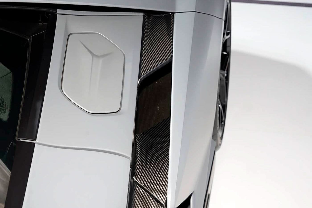 DarwinPRO 2023-UP Lamborghini Revuelto OE Style Autoclave Carbon Fiber Quarter Panel Fender Vents 10 pieces