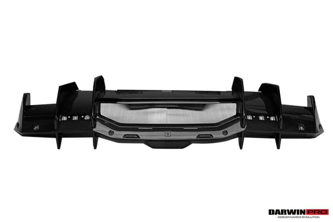 DarwinPRO 2023-UP Lamborghini Revuelto OE Style Autoclave Carbon Fiber Rear Diffuser