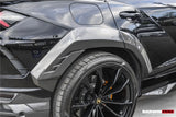 DarwinPRO 2023-2025 Lamborghini URUS iMP-Performance Carbon Fiber Rear Wide Fender Flares | Fits S, Performante