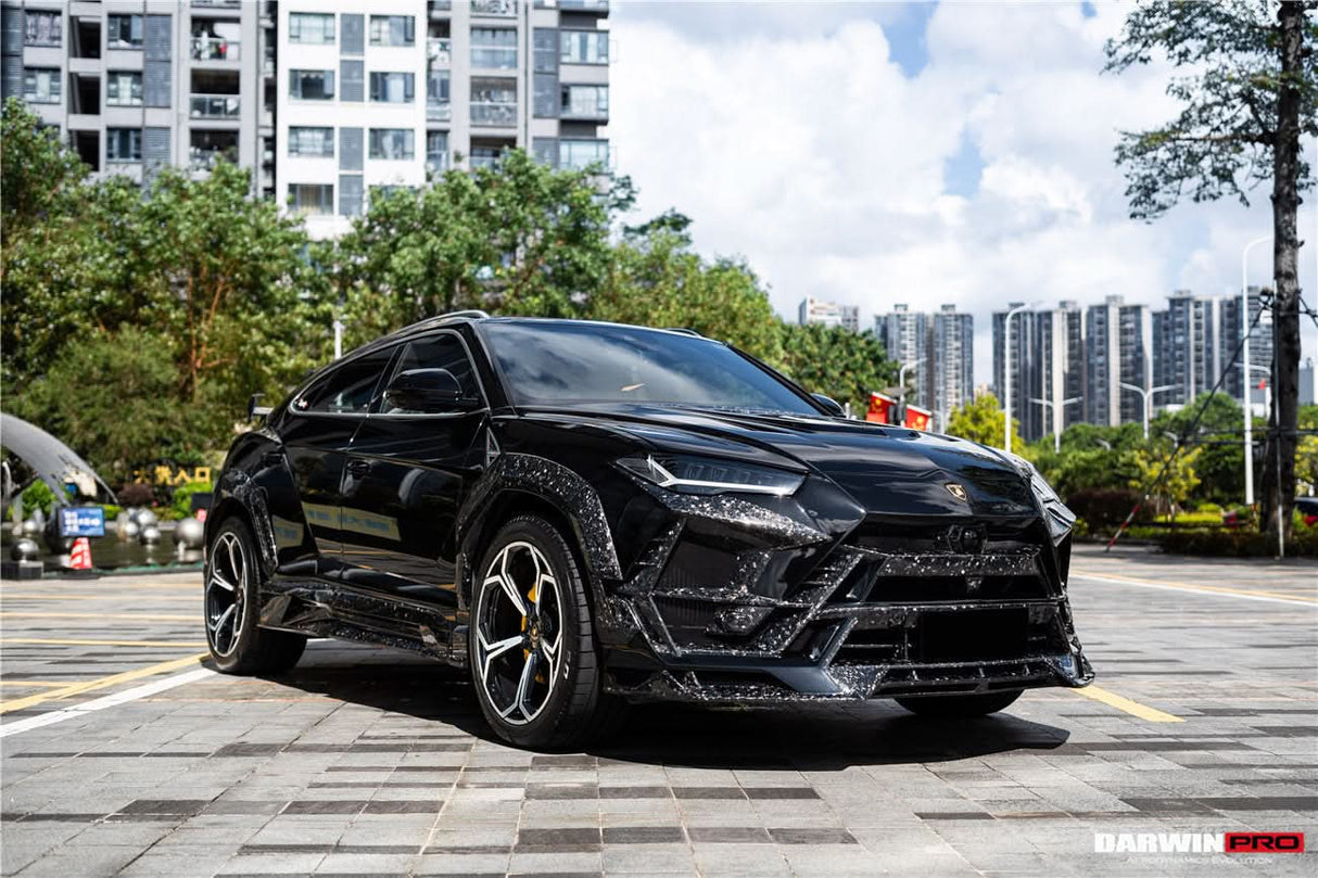 DarwinPRO 2018-2025 Lamborghini URUS BKSS Part Carbon Fiber Side Skirts | Fits URUS, S, Performante